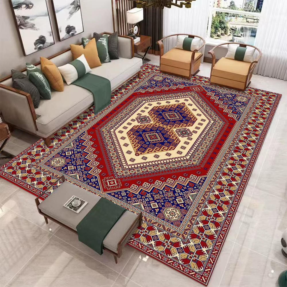 Tapis rouge oriental