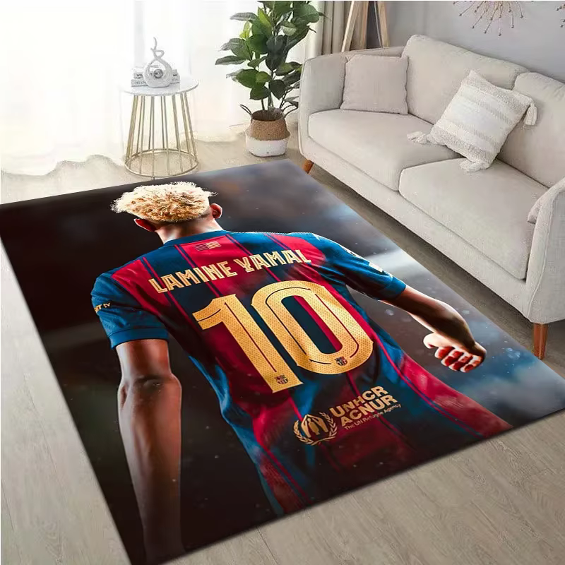 Tapis populaire L-lamineS Y-yamal Football Star pour chambre