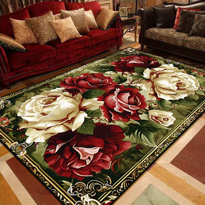 Tapis de décoration de salon de luxe européen