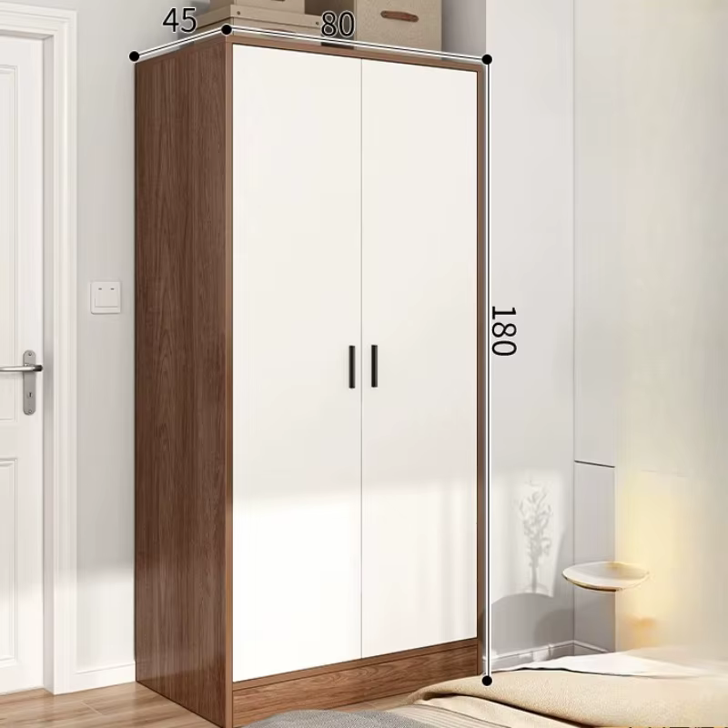 Armoire étroite de style rétro