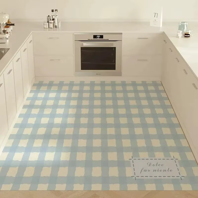 Tapis à motif de grille
