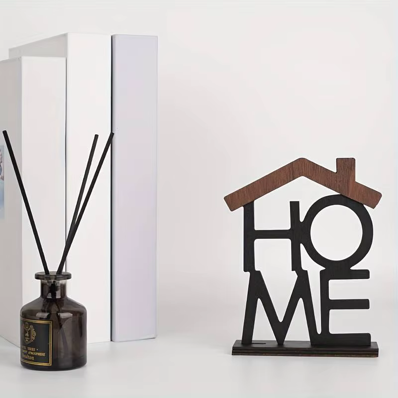 Ornement créatif en bois pour la maison