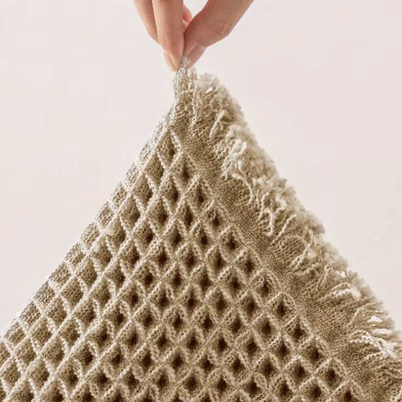 Tapis de bain gaufré antidérapant