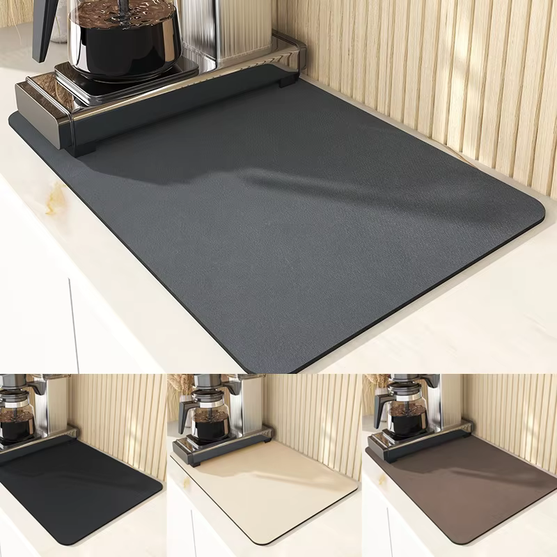 Tapis de Drainage imperméable Super absorbant pour vaisselle de cuisine