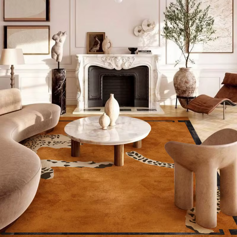 Tapis léger de luxe pour salon