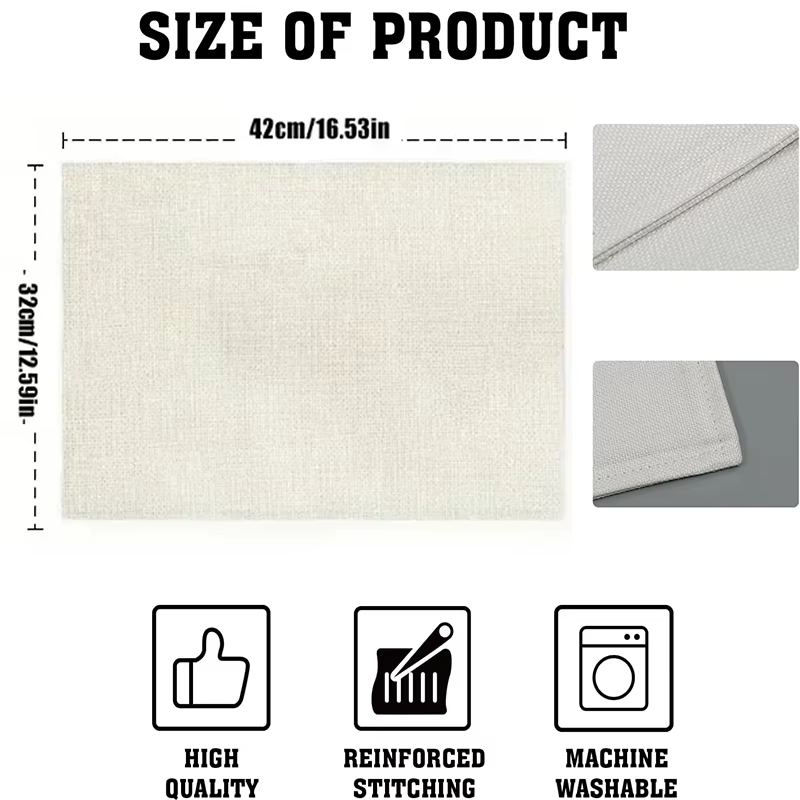 Ensemble de sets de table en tapis persan