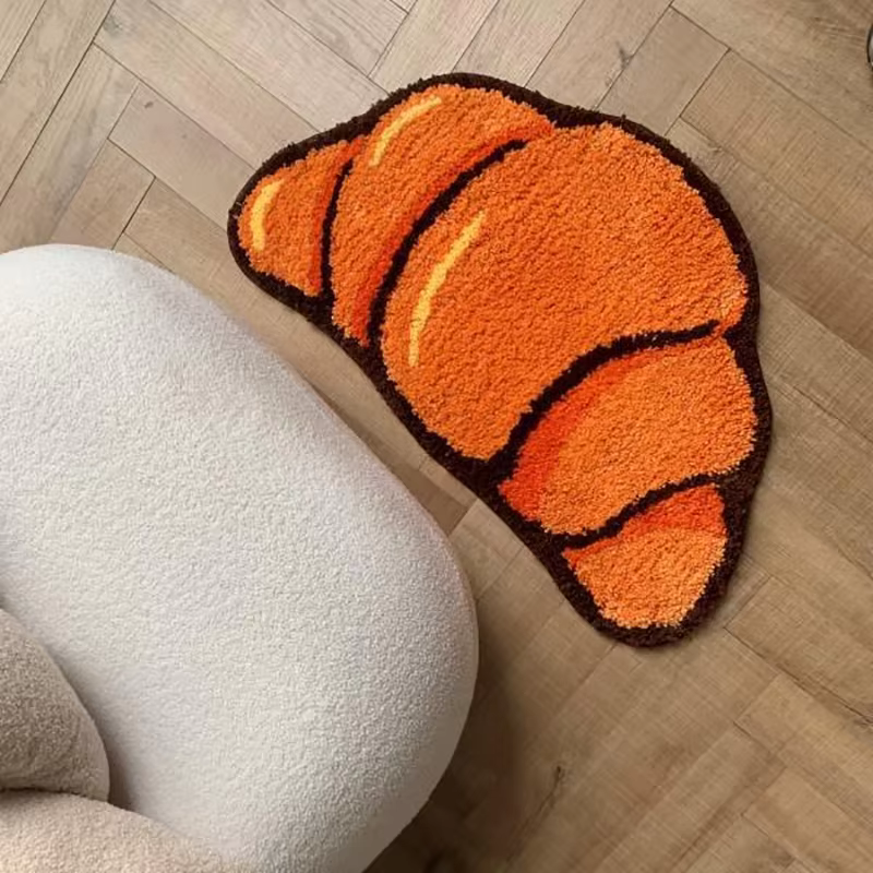 VIKAMA – tapis en forme de Croissant