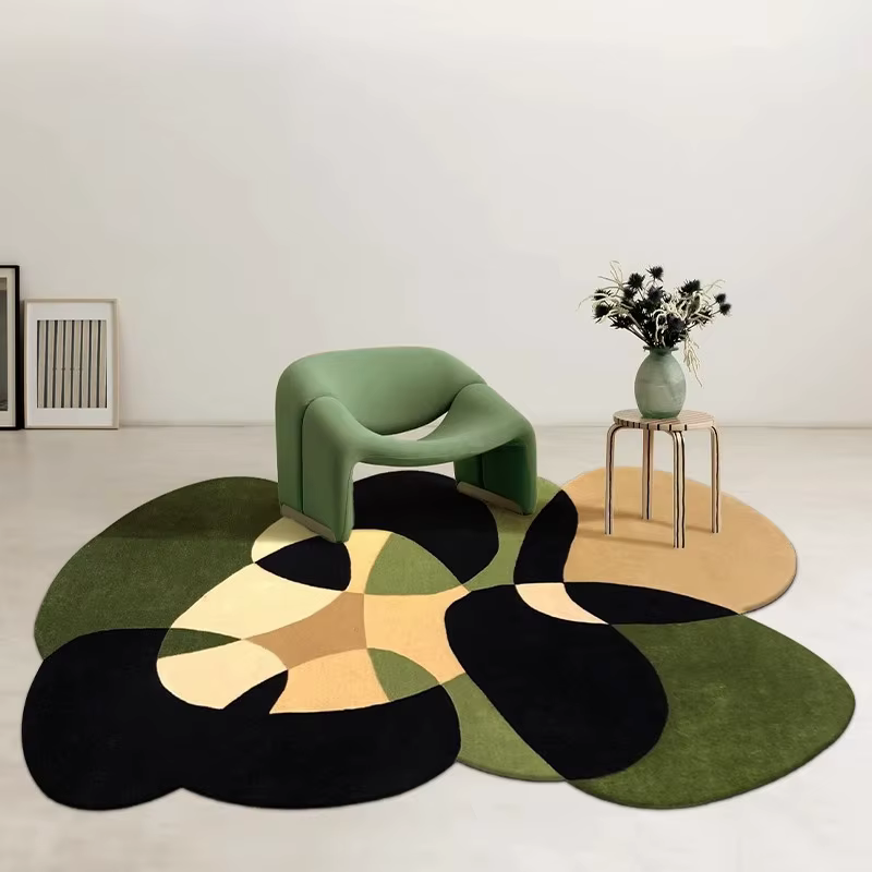 Tapis de luxe léger pour salon