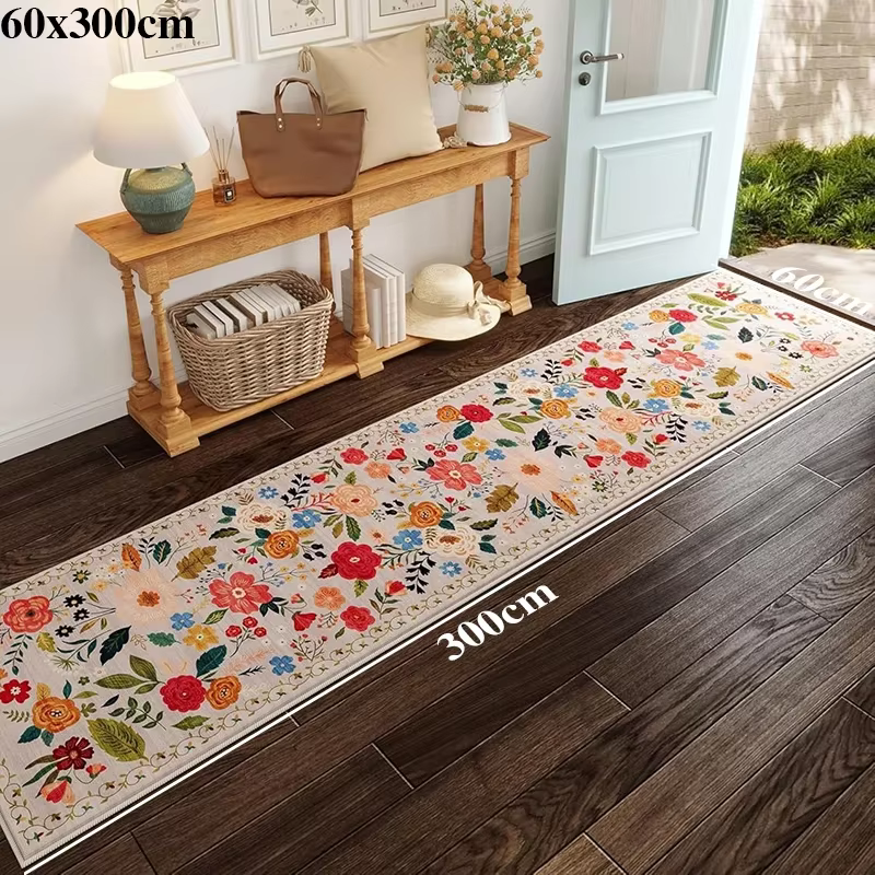 Tapis de couloir Long, lavable en Machine