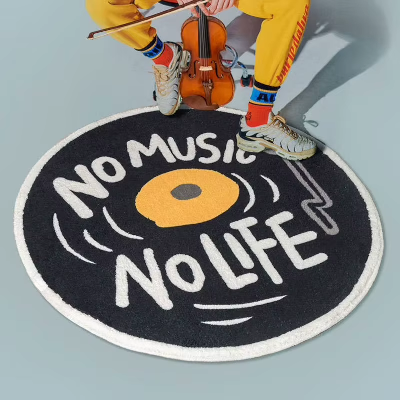VIKAMA – tapis en vinyle sur pied