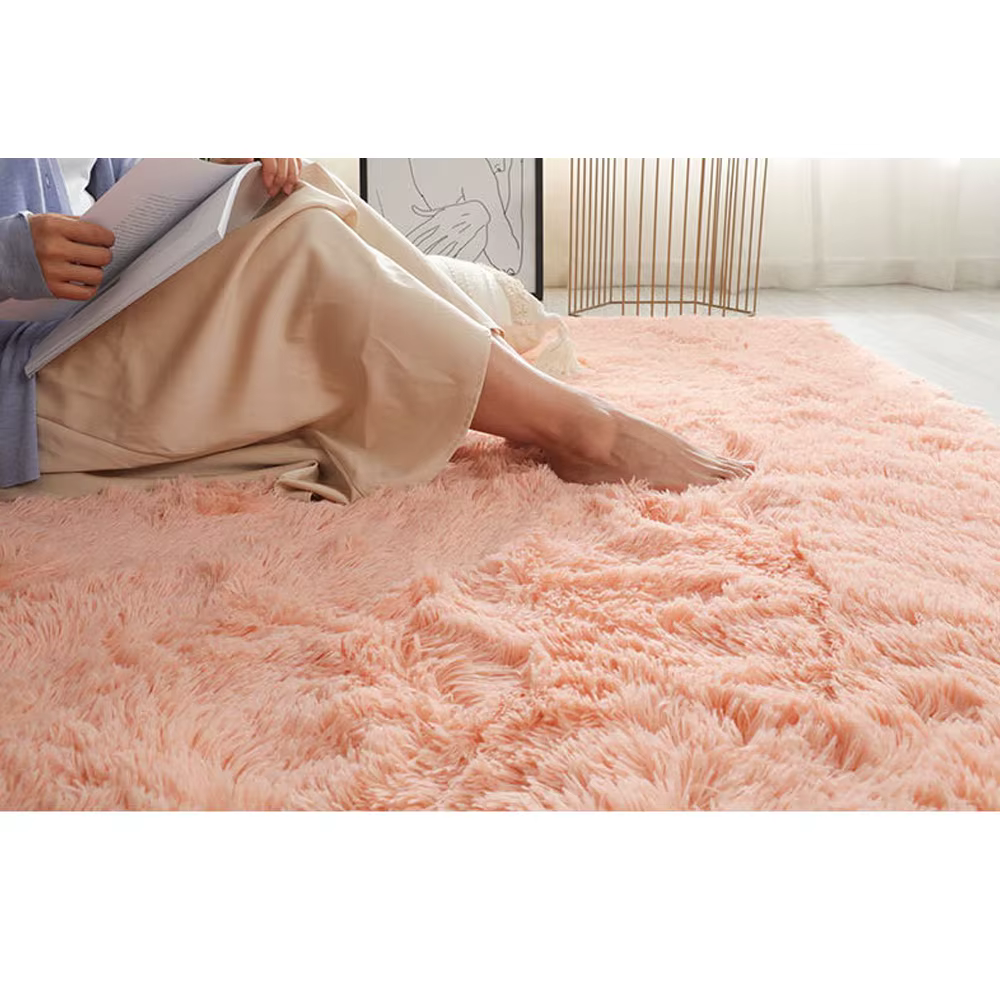 Tapis de chambre à cheveux longs, couverture intérieure en peluche, salon recouvert, moderne et minimaliste, taille 800mm x 1600mm
