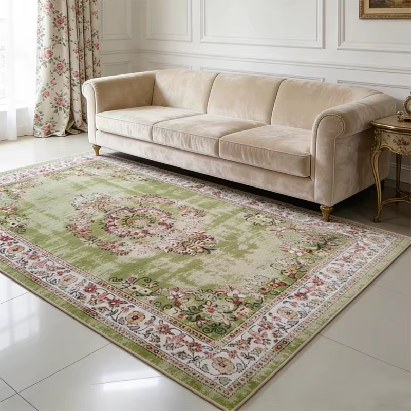 Tapis de salon résistant à l'usure et à la saleté