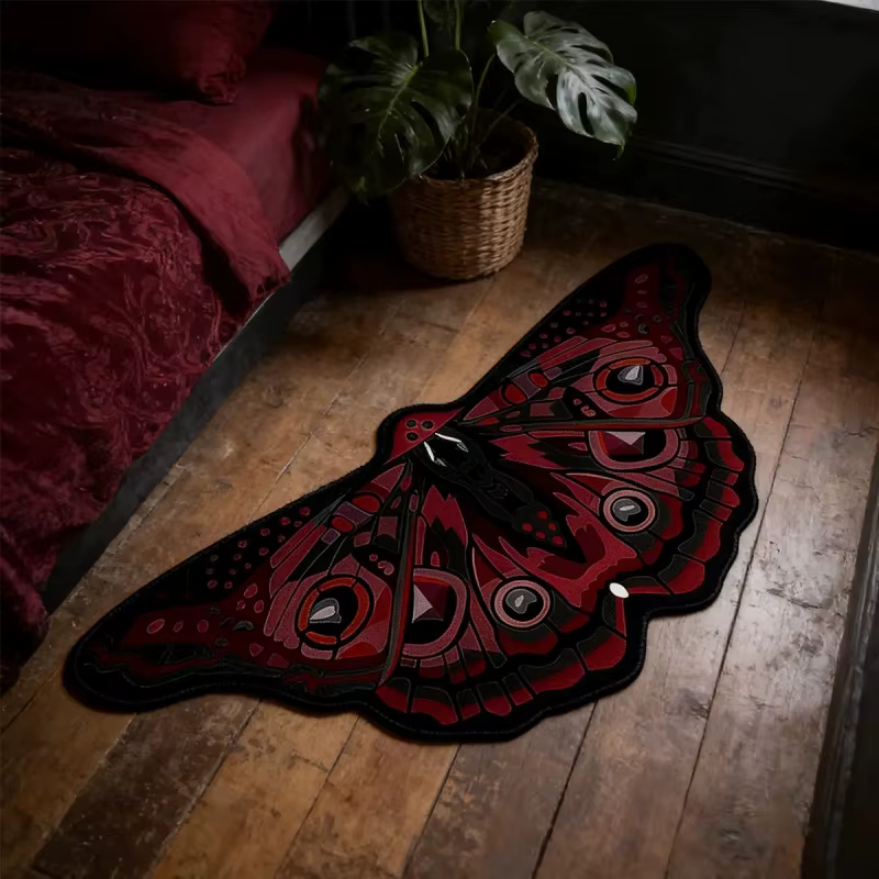 VIKAMA – tapis papillon de forme spéciale