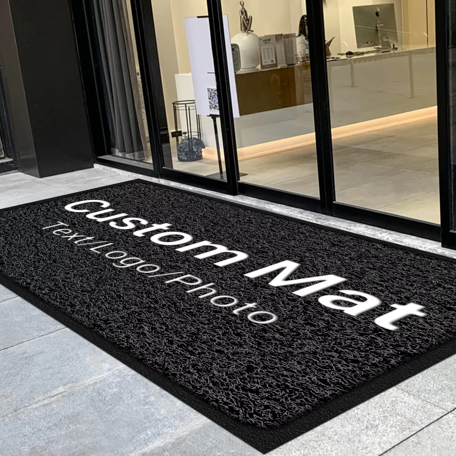 Tapis de pied personnalisé