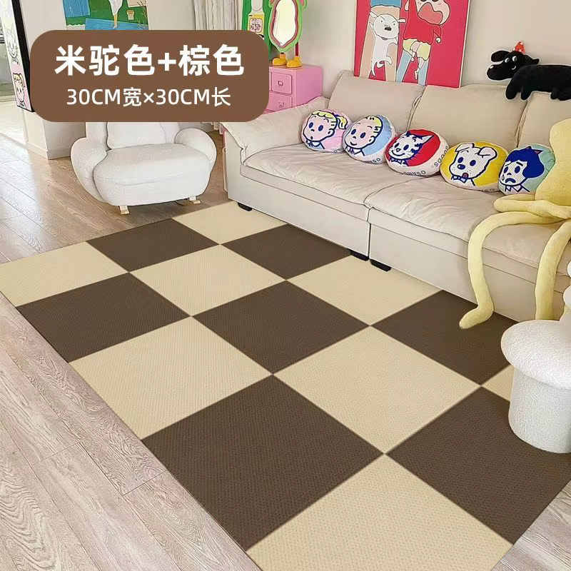 Tapis carré d'épissure pour chambre à coucher
