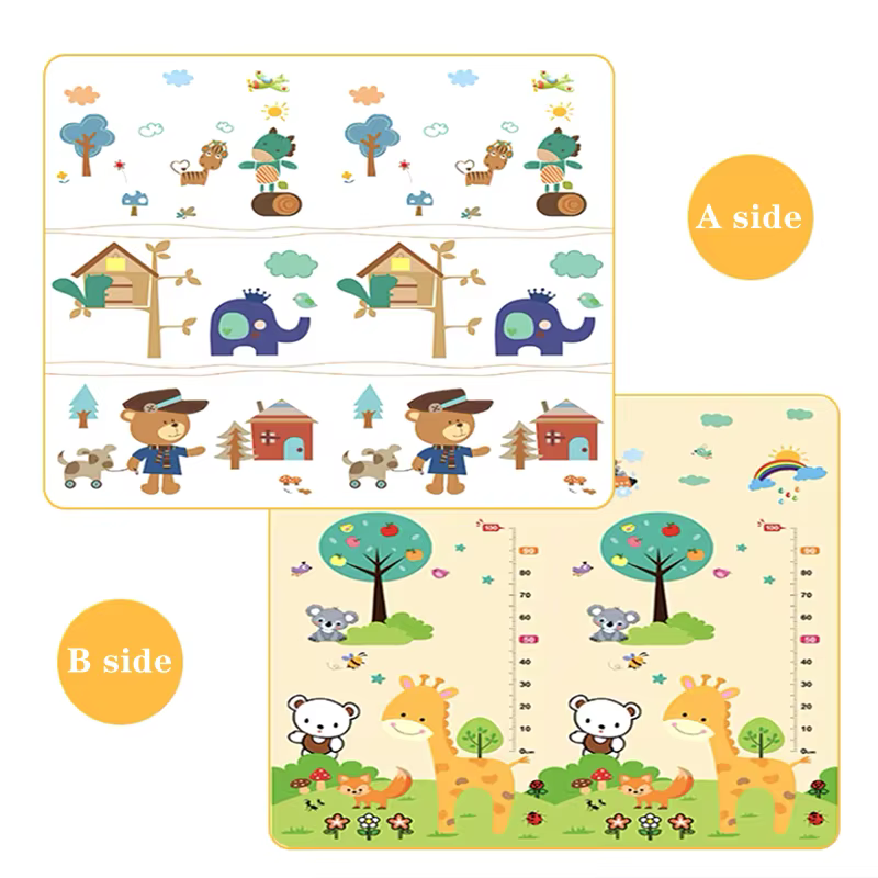 Tapis de jeu pour ramper 200x180/180x150/180x120cm