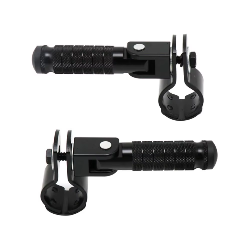 Pédales universelles pliables pour moto, pour Kawasaki, Yamaha, Honda, en aluminium CNC, pour cyclomoteurs, scooters, vélos, repose-pieds pliables