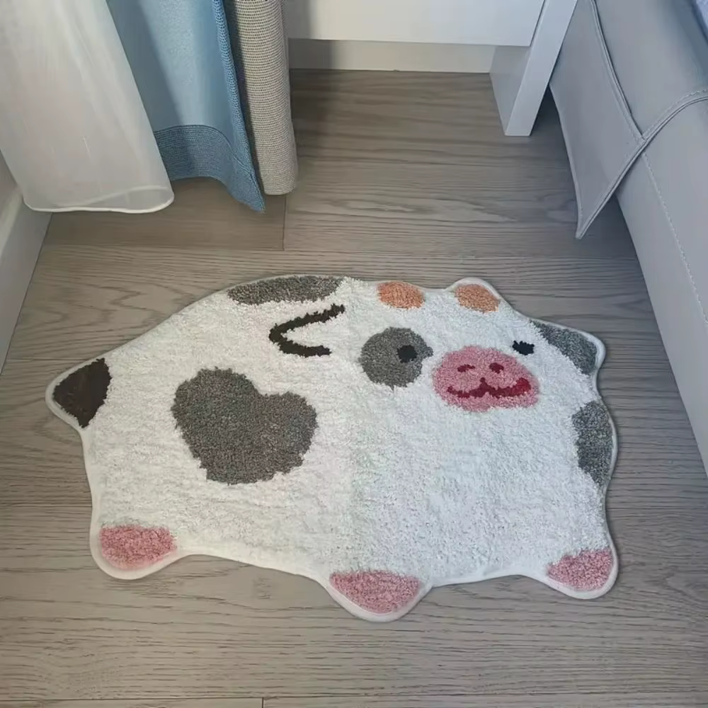 VIKAMA – tapis à motif Alien de vache mignon