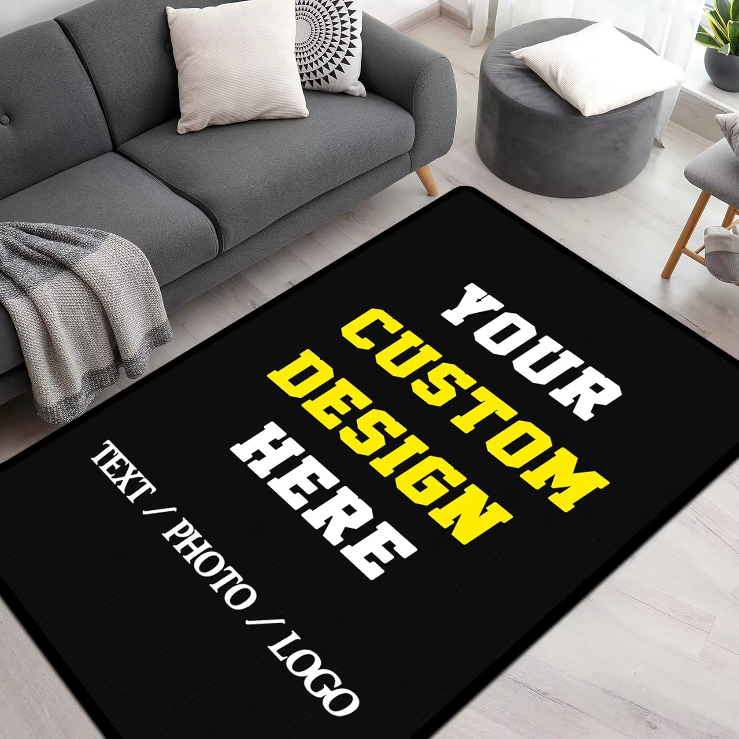 Tapis personnalisé avec Logo