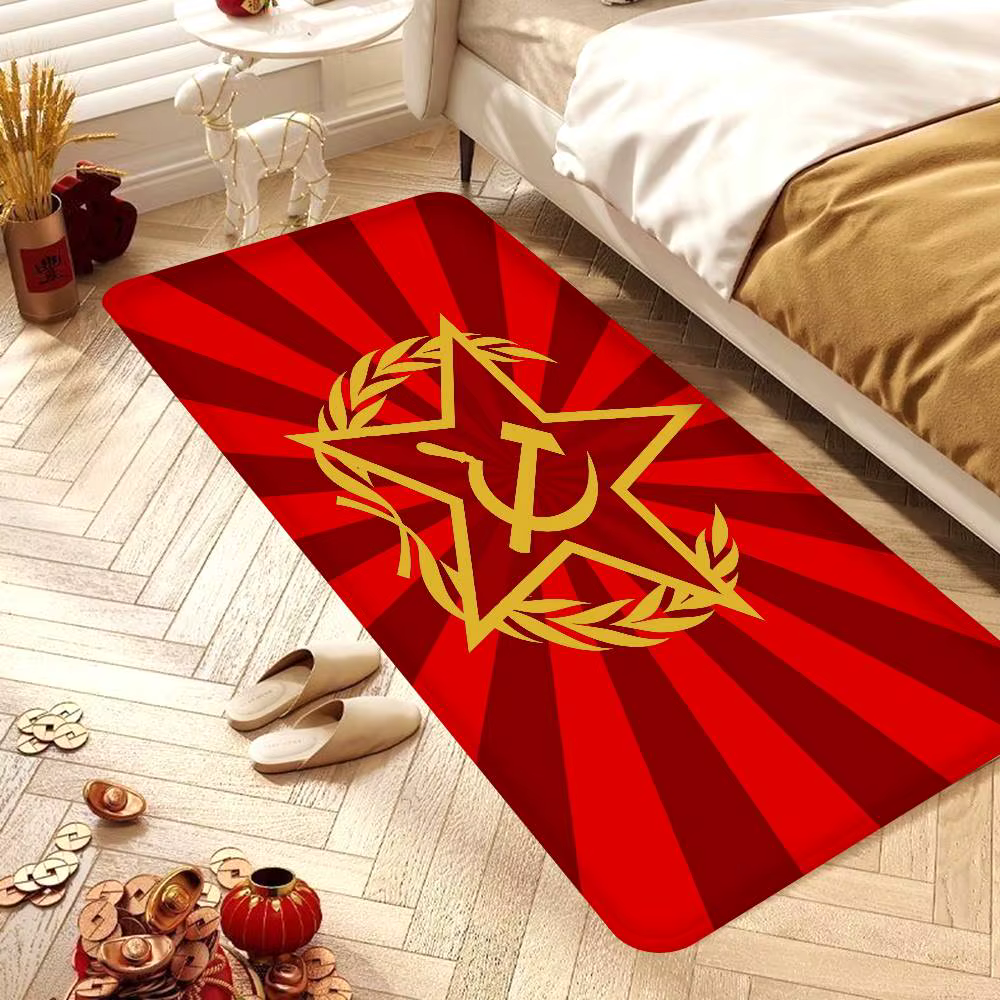 CCCP urss soviétique couloir tapis lavable antidérapant salon canapé chaises zone