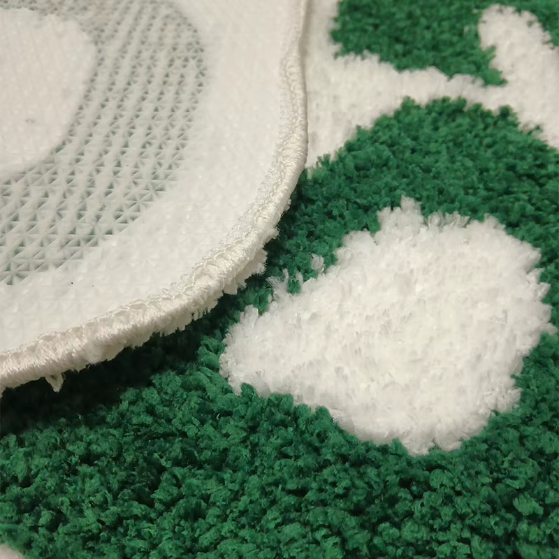 Tapis tufté fait à la main
