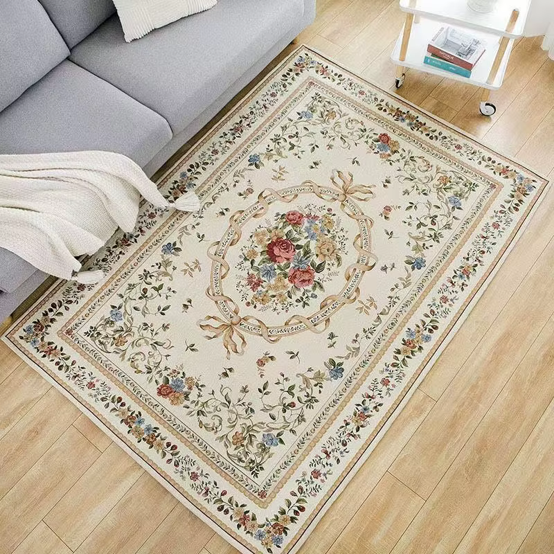 Tapis Floral élégant Vintage
