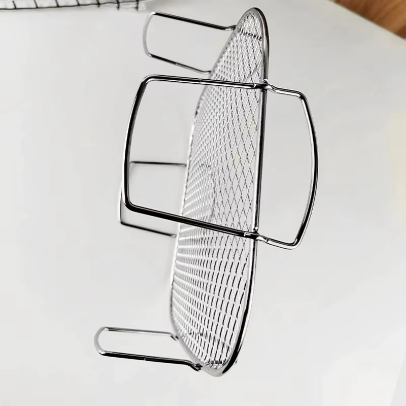 Support de friteuse à Air, support de cuisson en acier inoxydable, empilable, polyvalent, support de pain grillé, plateau de panier, accessoires de friteuse à Air