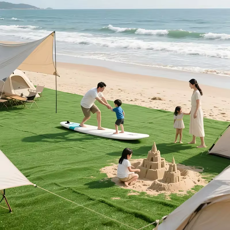 Tapis d'herbe artificielle intérieur extérieur