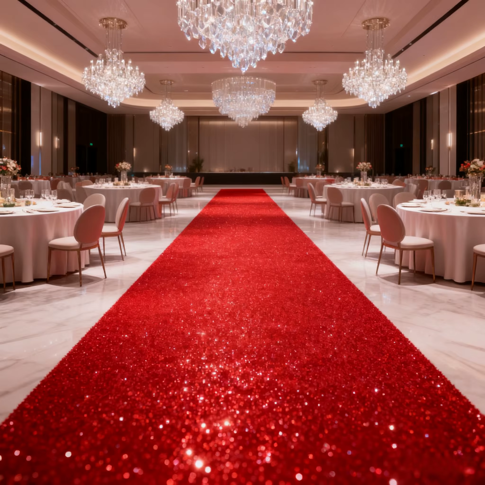 Tapis rouge, adapté à diverses Occasions