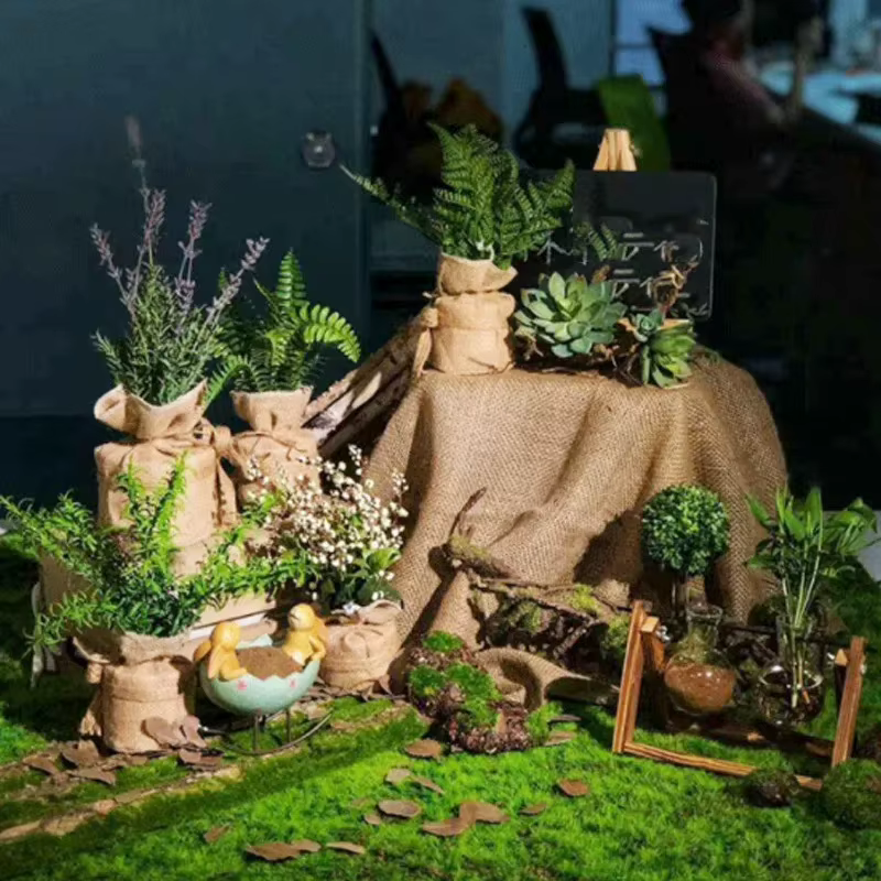 Tapis d'herbe artificielle 50x50cm
