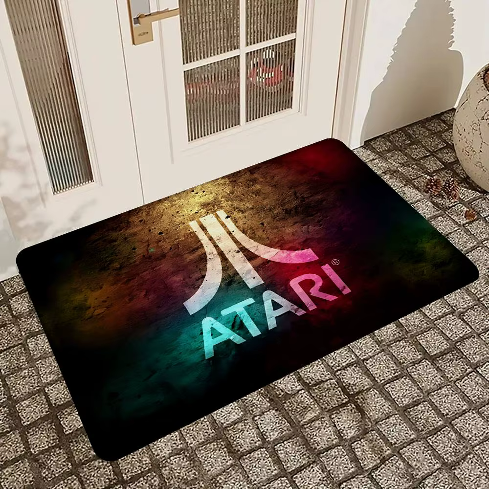 Tapis de porte avec logo Atari