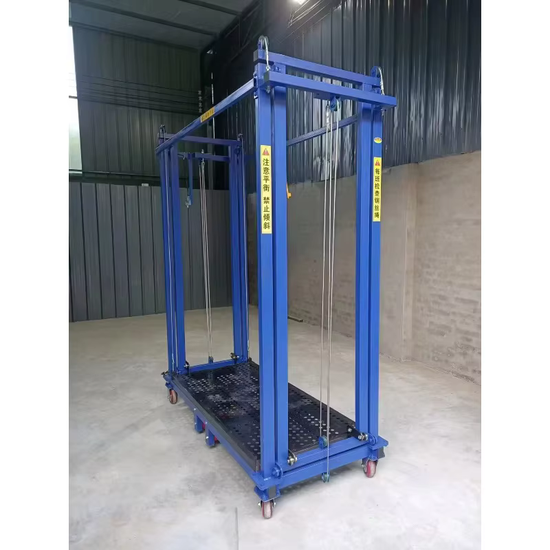 YG 2-12m 500kg échafaudage Mobile électrique pliable Portable télécommande plate-forme de levage pour le travail autres échelles et échafaudage