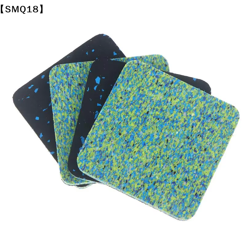 Tapis de protection pour tapis de course, équipement d'exercice, isolation phonique, tapis absorbant les chocs, protection du sol pour lave-linge et tapis de course【SMQ】