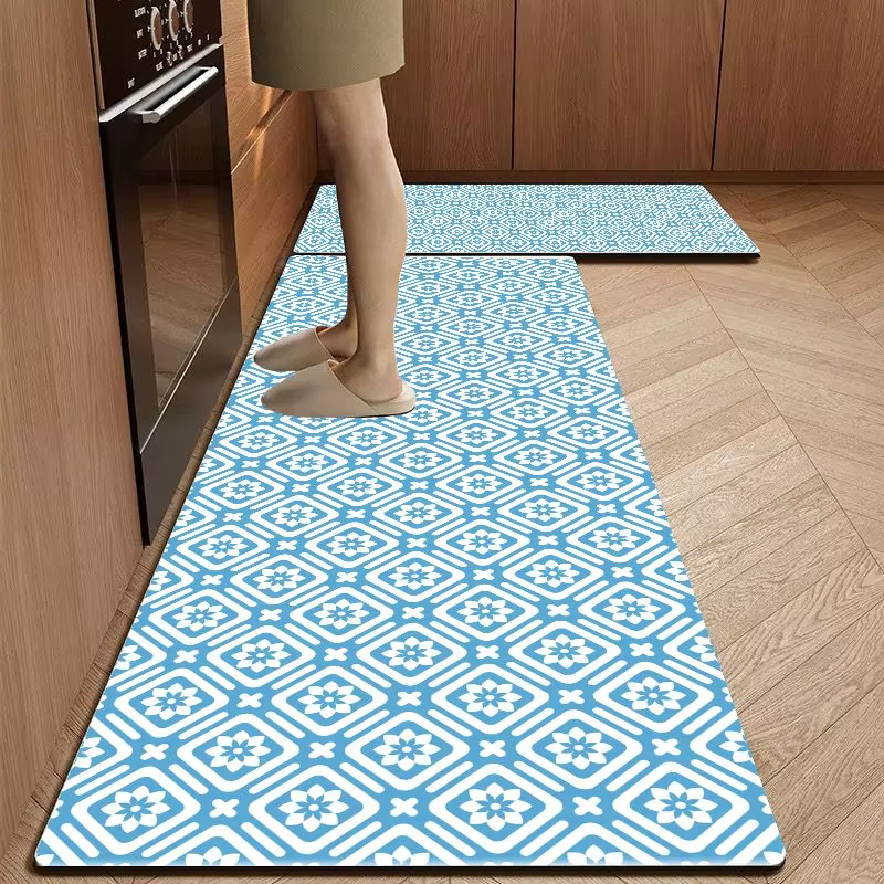 VIKAMA Tapis de cuisine esthétique style antique méditerranéen