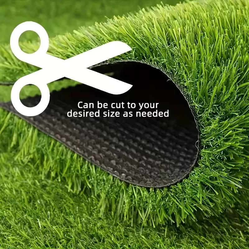 Grand tapis d'herbe artificielle de luxe