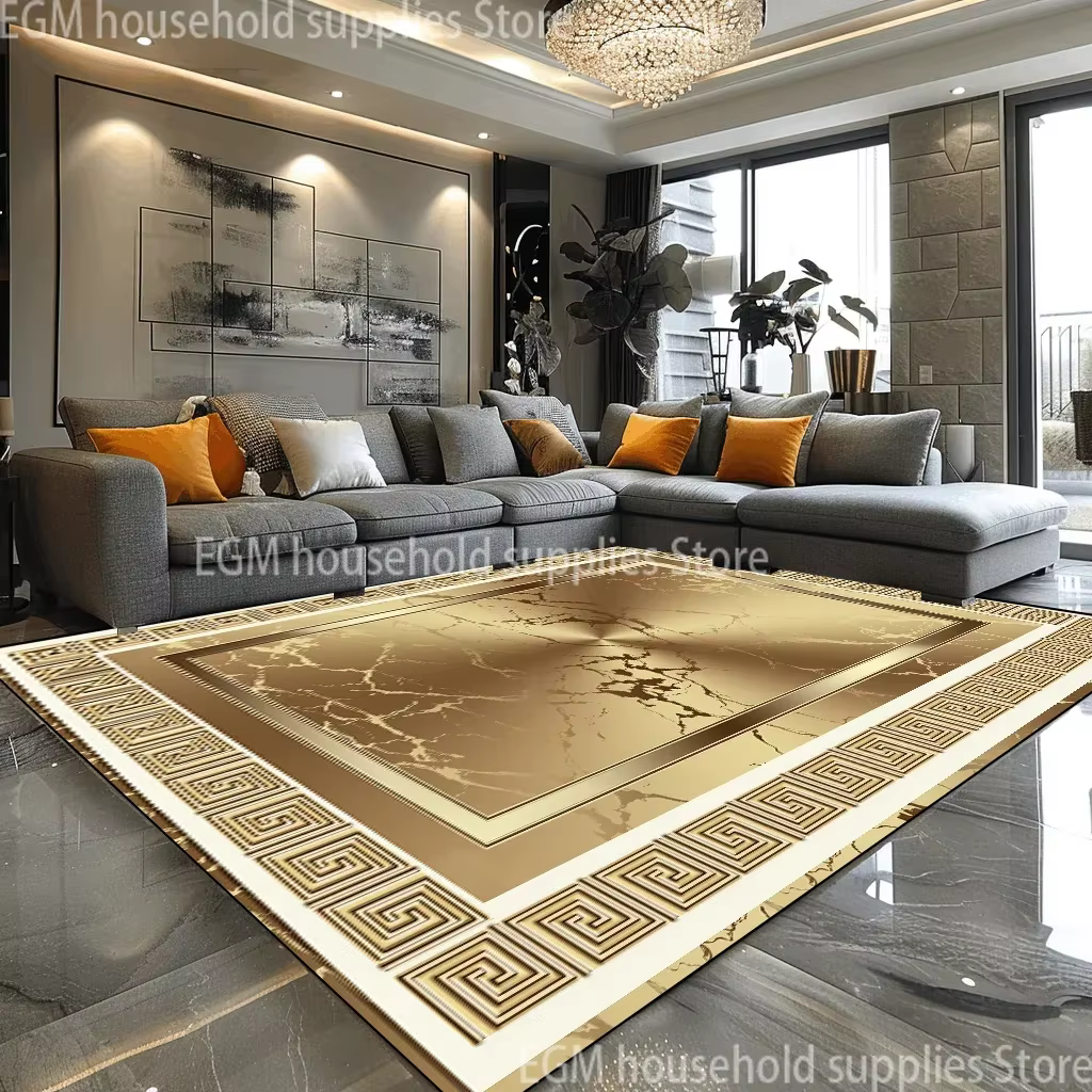 Grands tapis de luxe de Style européen pour salon