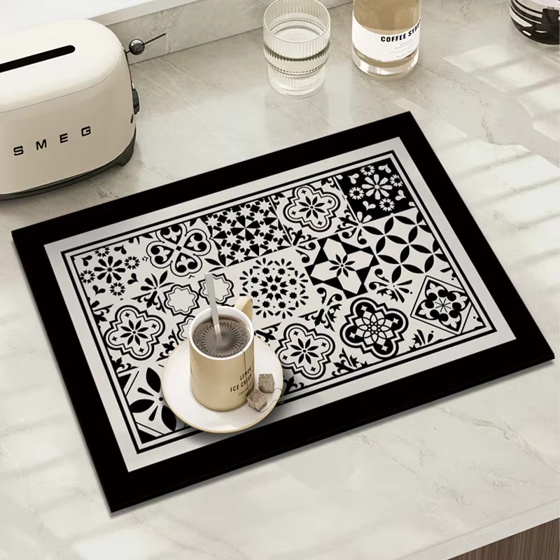 VIKmemorial-Tapis de sol de cuisine de style scandinave