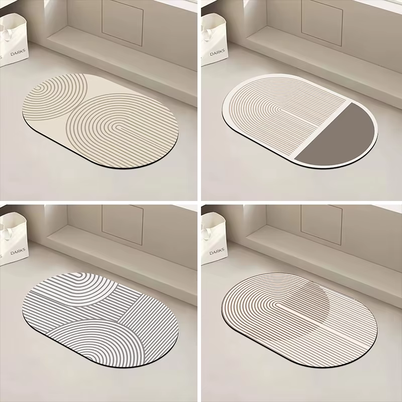 Tapis de cuisine super absorbant en diatomite