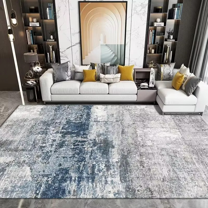 Tapis de sol lavable pour décoration de salon