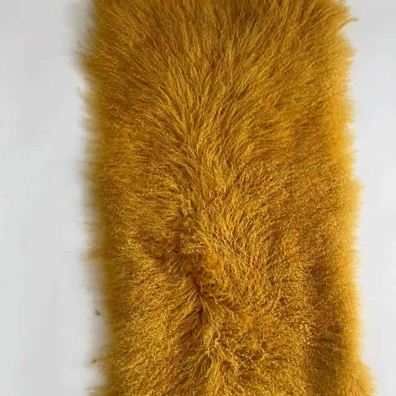 Tapis en fourrure de mouton de Mongolie naturelle en gros