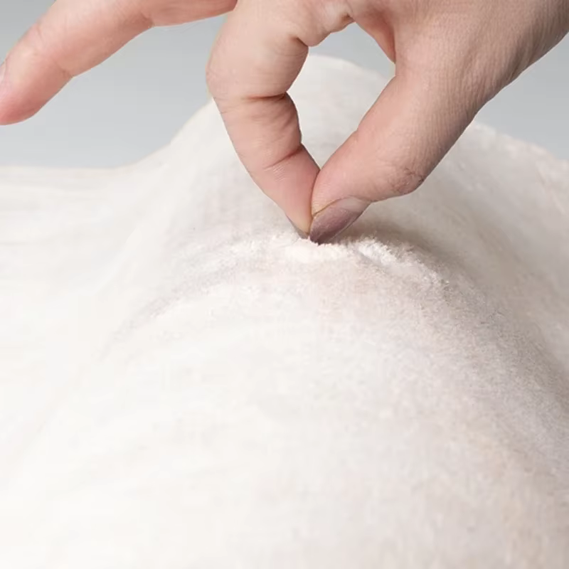 Dopamine-Tapis en peluche rose de forme irrégulière