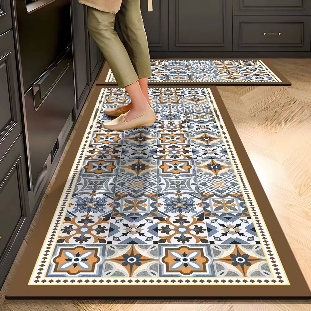 VIKAMA Tapis de cuisine rétro américain