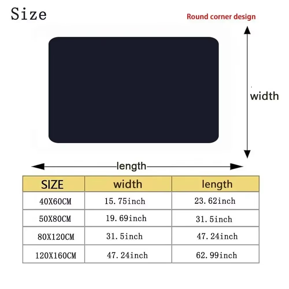 Tapis de zone de luxe Premium pour salon
