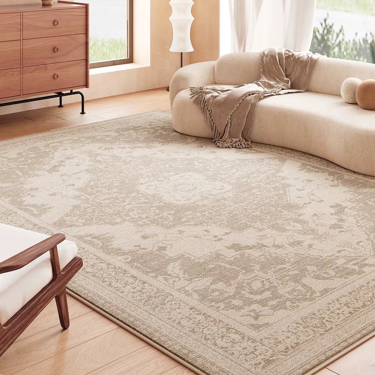 Tapis de style ethnique vintage