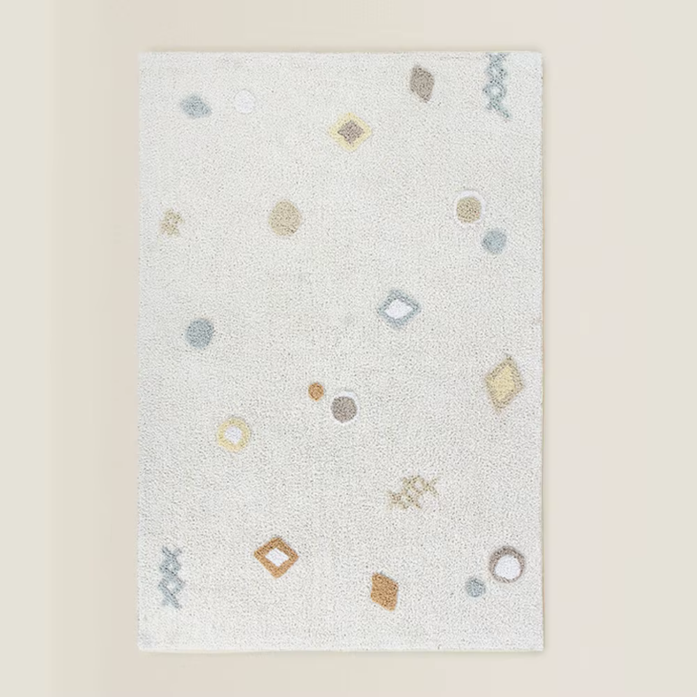 Tapis de sol en peluche doux et confortable pour la maison