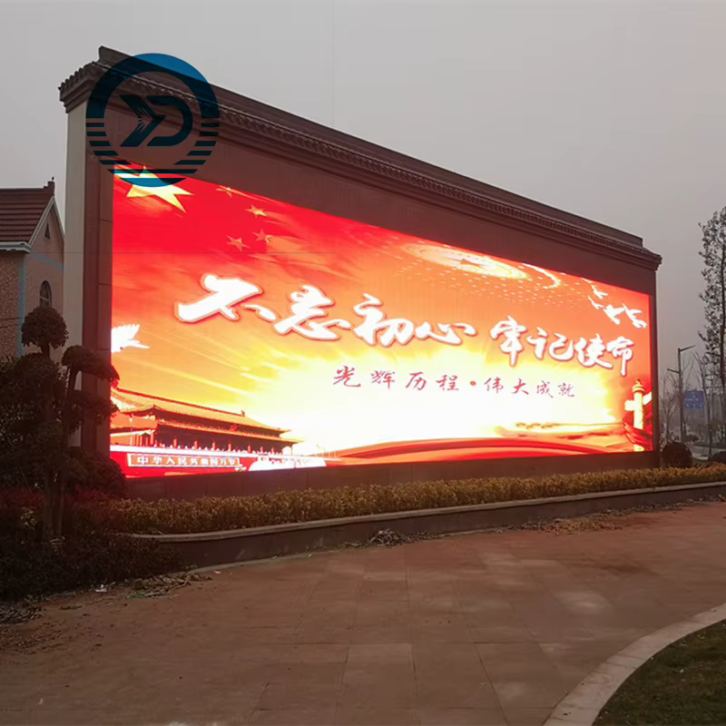 Panneau LED P10 pour extérieur, 960*960mm, prix de gros, installation murale simple et rapide.