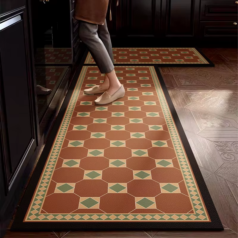 VIKAMA Tapis de cuisine rétro américain