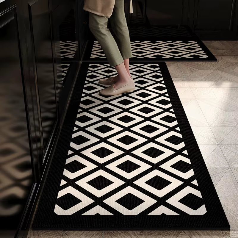 Tapis de cuisine moderne antidérapant