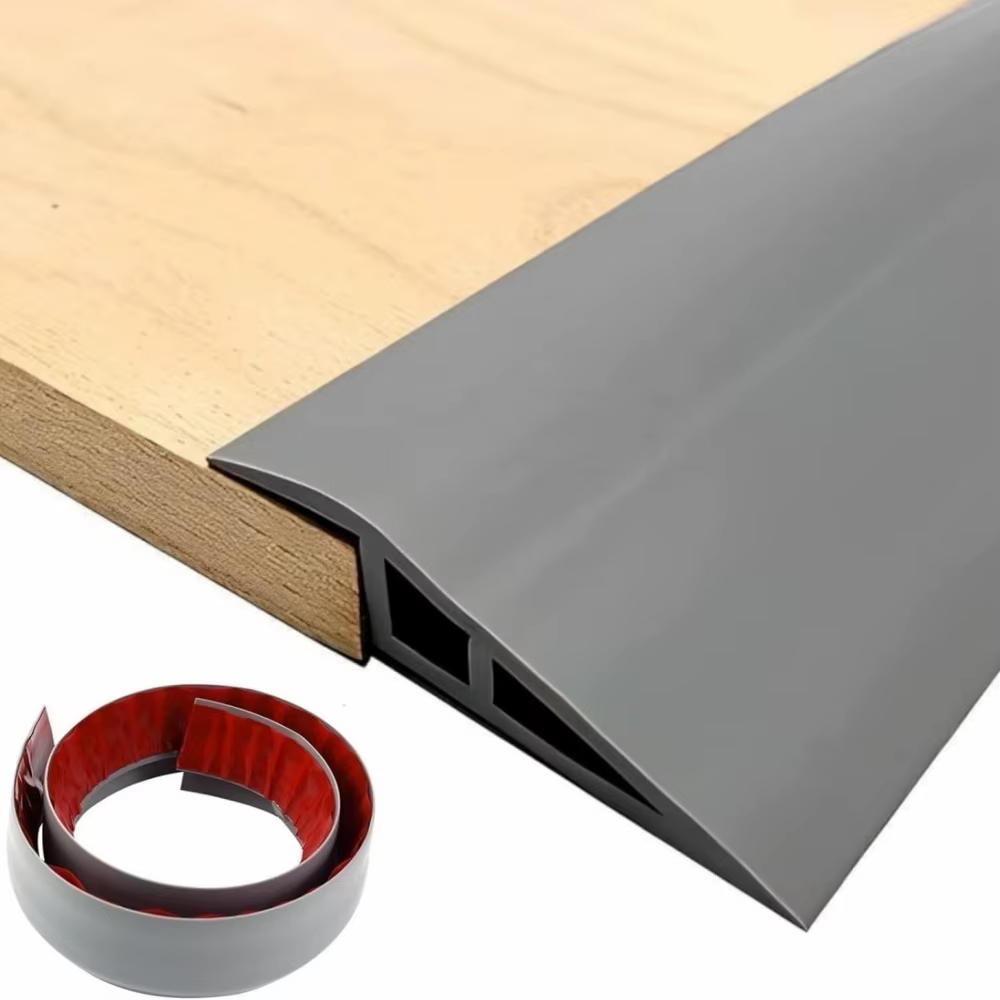 1 pièce 1m/2m x 5cm Bande de transition durable pour moquette et carrelage
