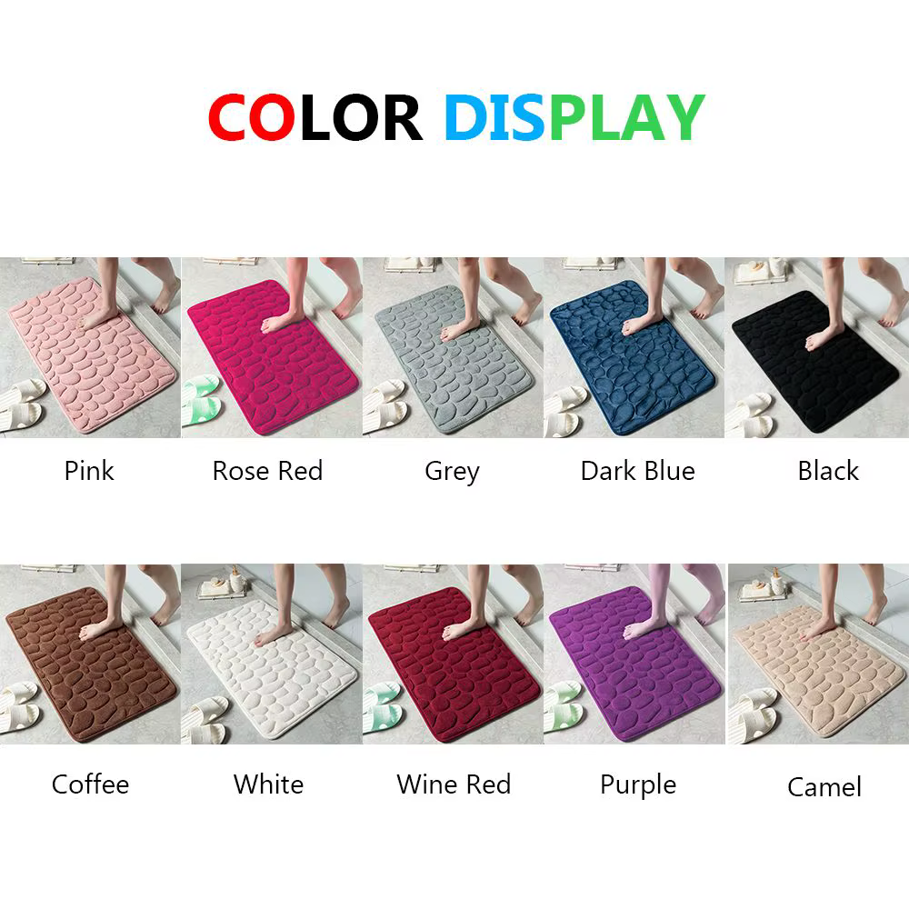 Tapis lavables antidérapants
